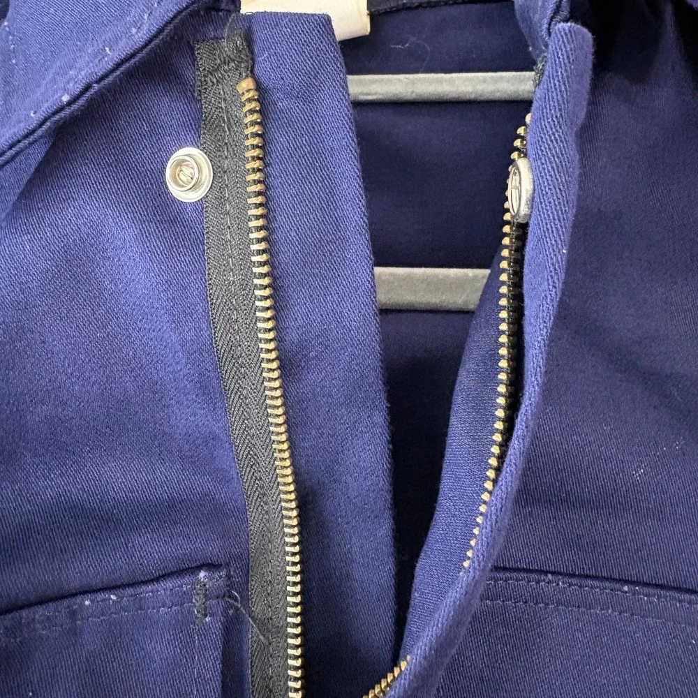 Vintage Safeguard America Overalls Mens S Blue Workwear Mechanic Michael Myers